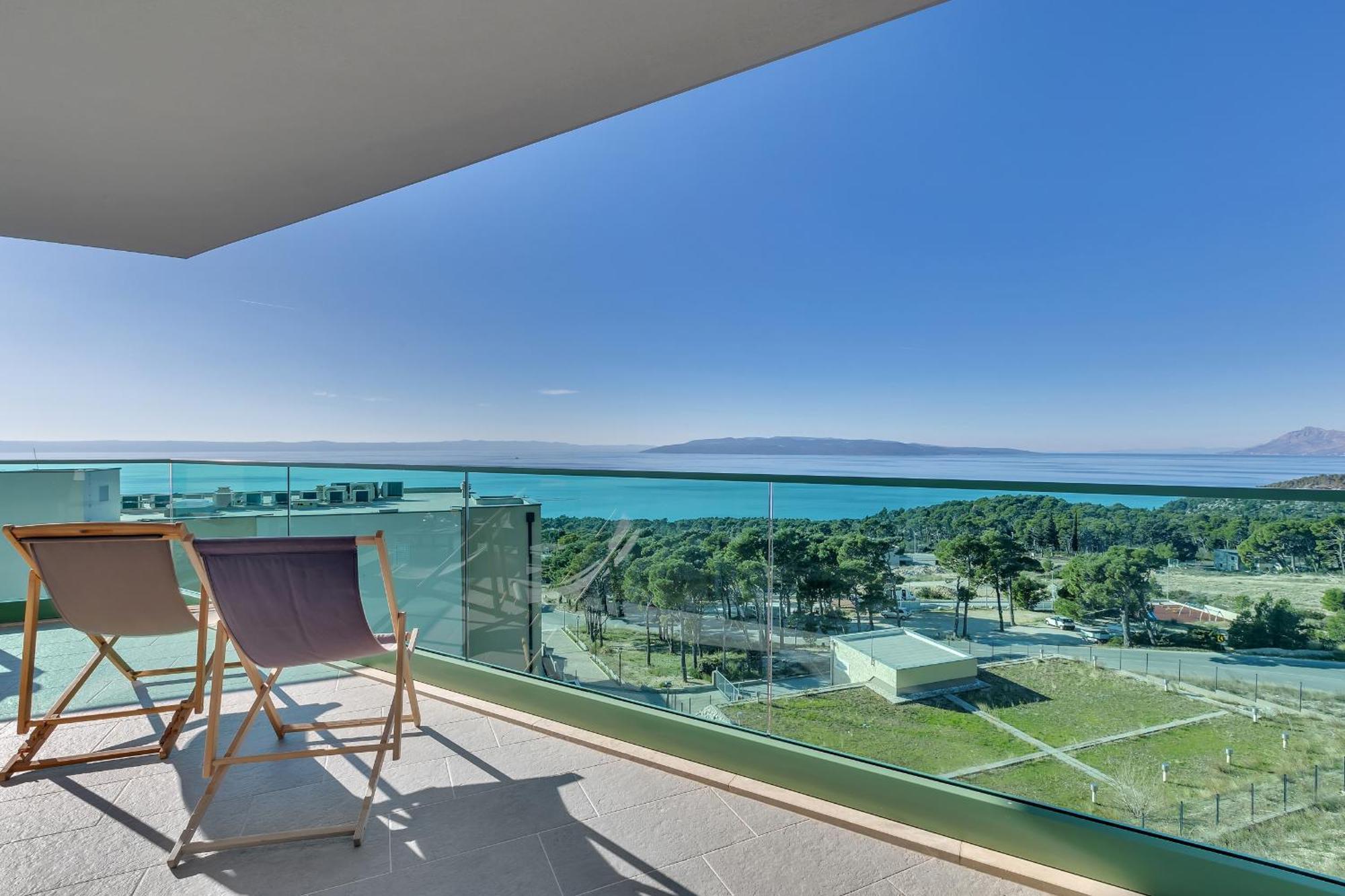 Apartmán Exclusive Penthouse Big Blue With Private Jacuzzi Makarská Exteriér fotografie