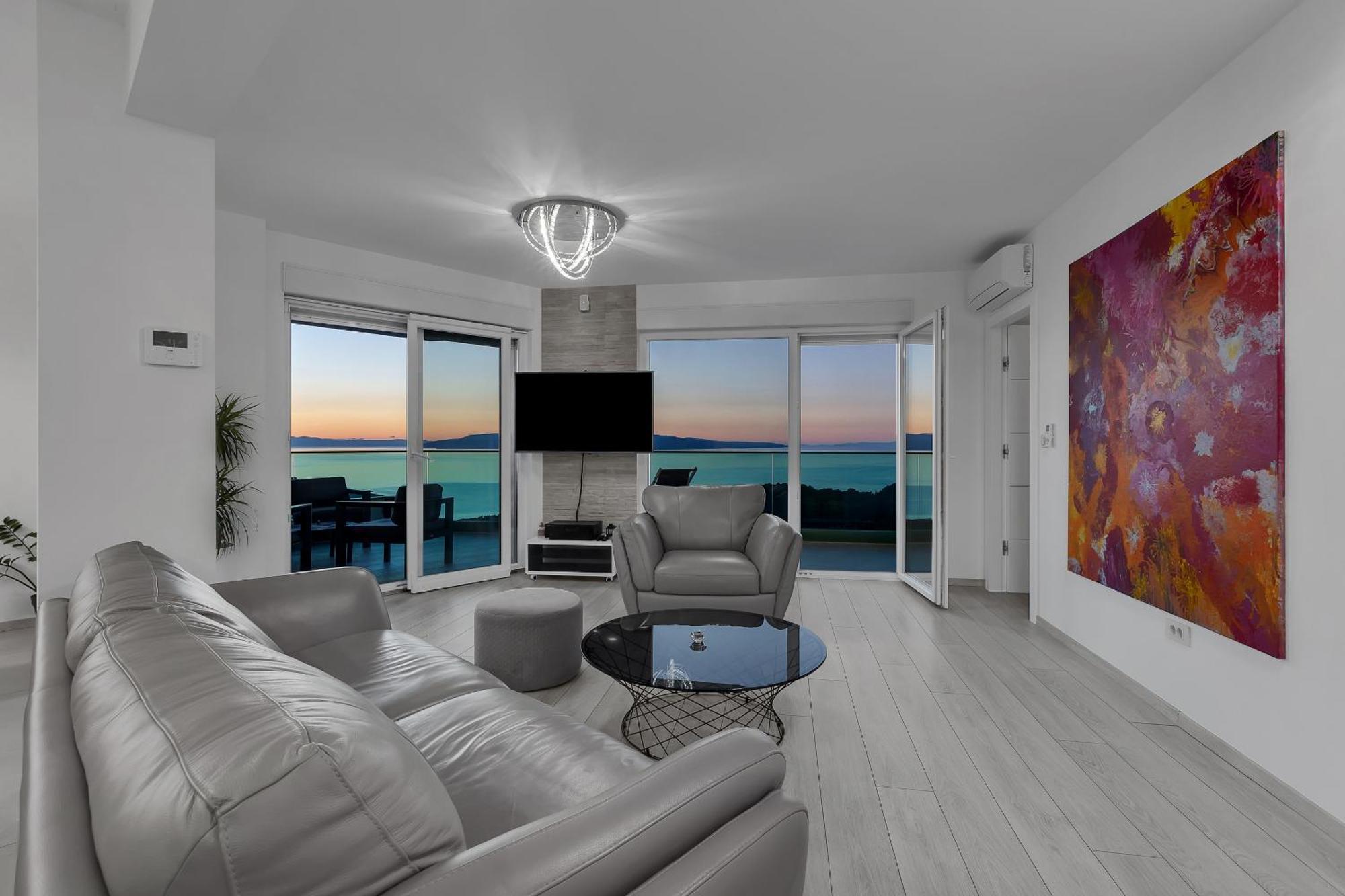 Apartmán Exclusive Penthouse Big Blue With Private Jacuzzi Makarská Exteriér fotografie